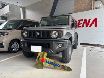 ジムニーシエラ　ご納車おめでとうございます